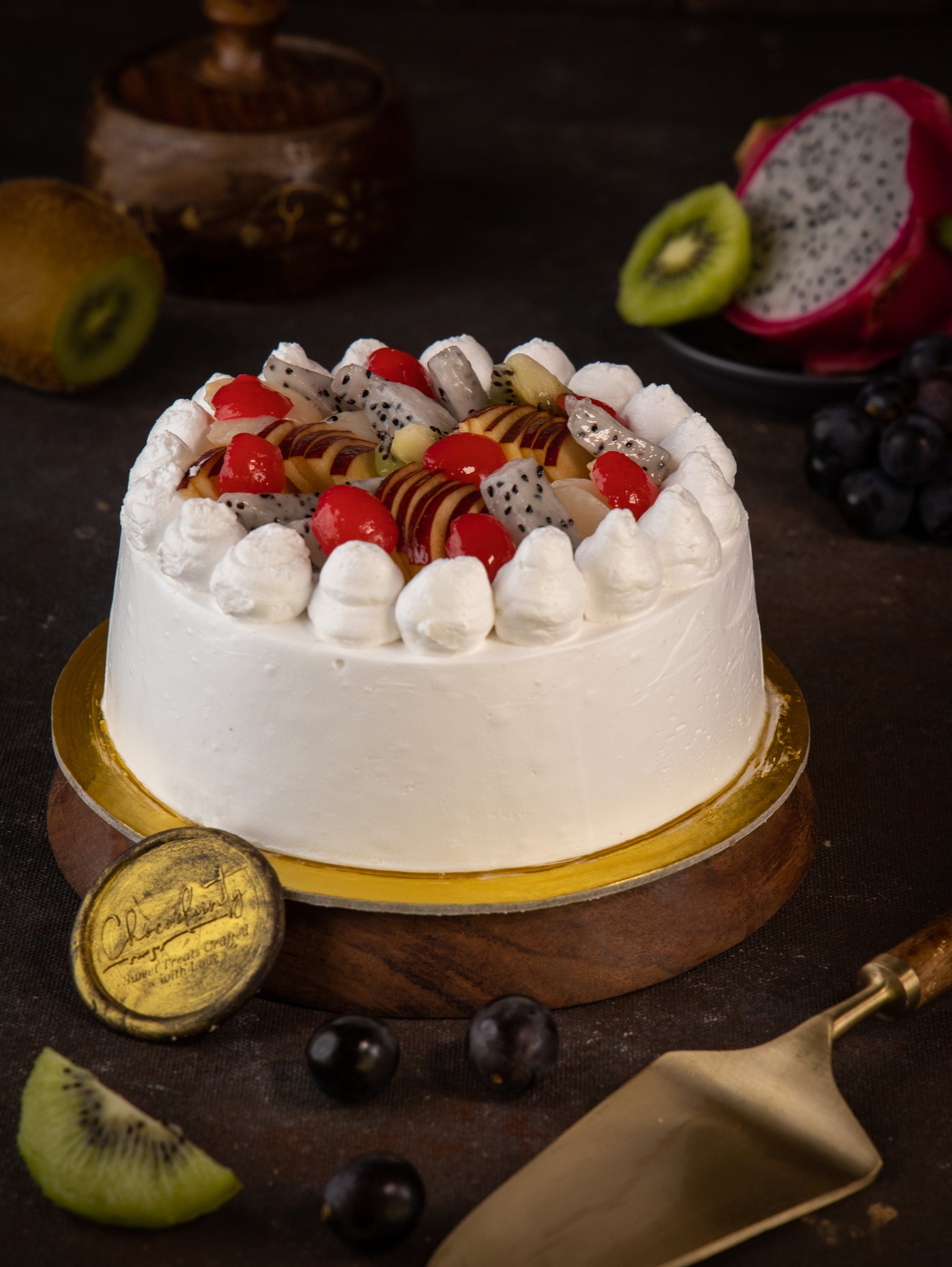 Fruit Exotic Cake (Sugar Free)